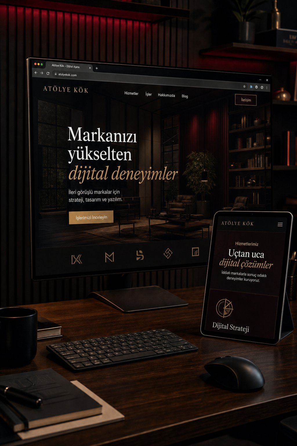 Web tasarım: kurumsal site ve sayfa düzeni