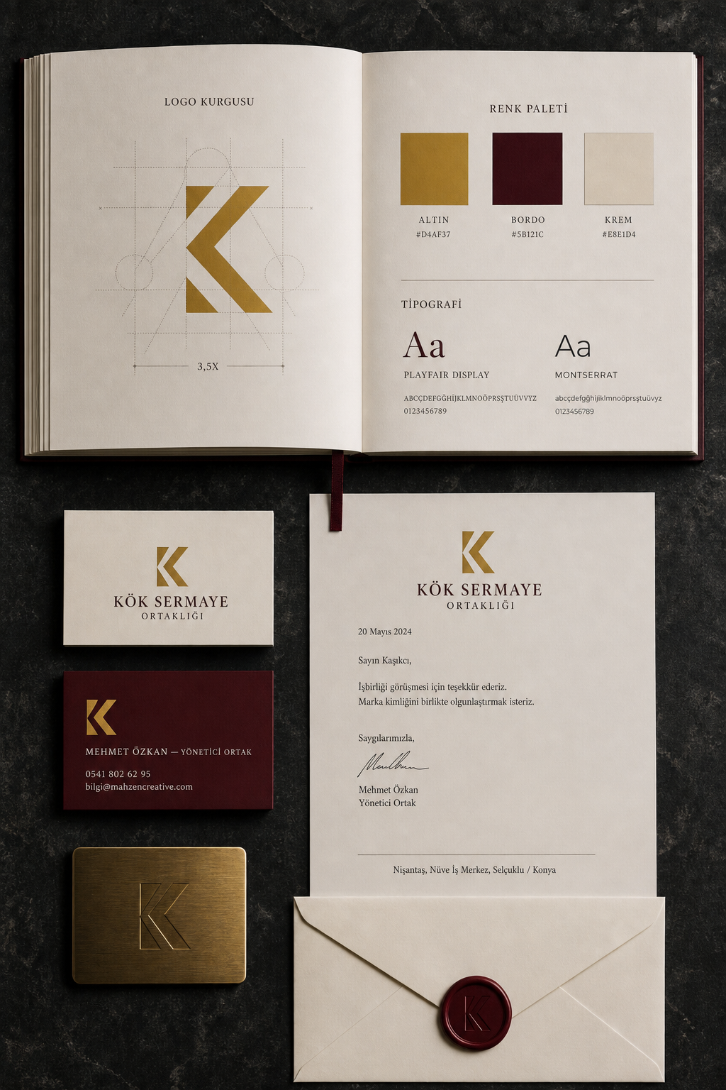Kurumsal kimlik: logo, antetli kâğıt ve kartvizit